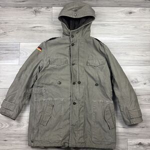 Vintage 70s West Germany‎ Military Parka Bundeswehr NATO Lined Army Coat